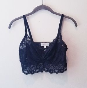 Flawless Black Lace Bralette